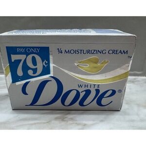 Vintage White Dove Bar Soap Movie Prop New‎ In Box